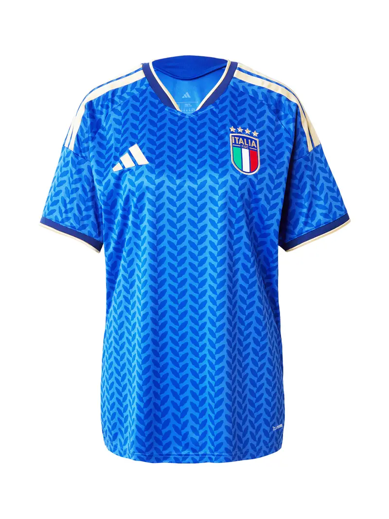 Maglia trikot 'Italien 26' beige / blu / azzurro