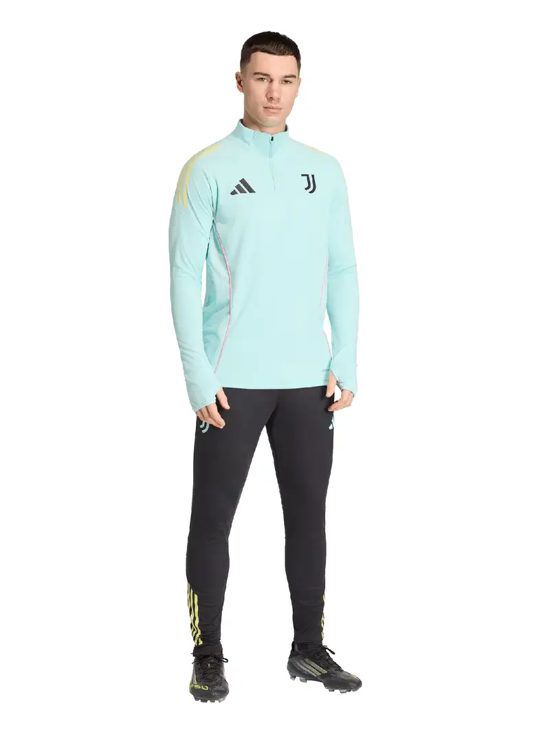 Maglia trikot JUVE turchese / giallo chiaro / nero miniatura 3