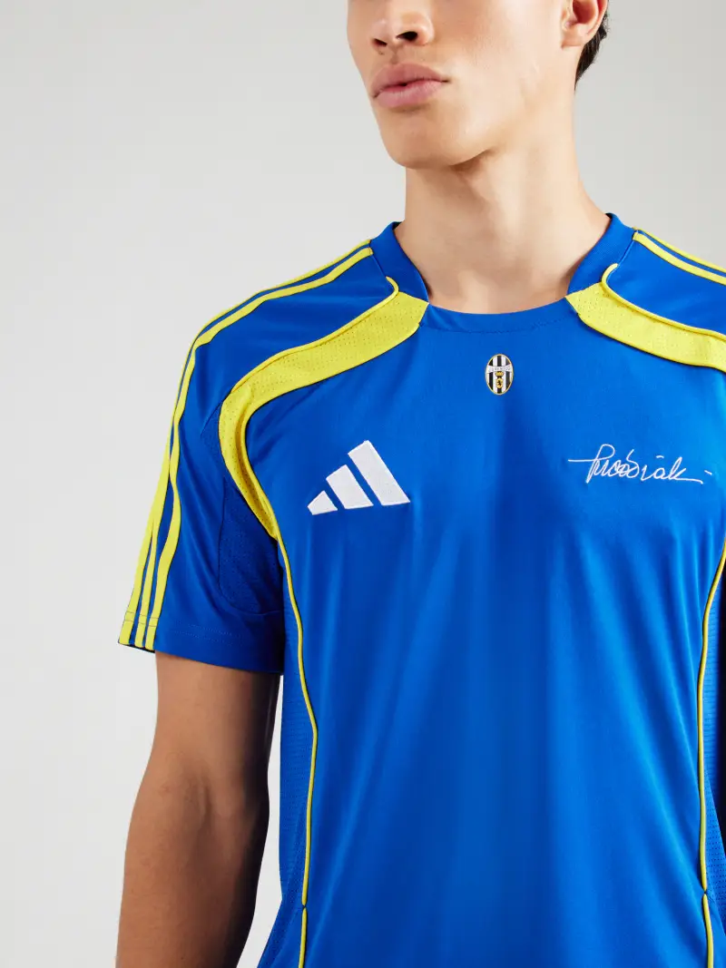 Maglia trikot Juventus Turin Vialli blu reale / giallo / bianco miniatura 2