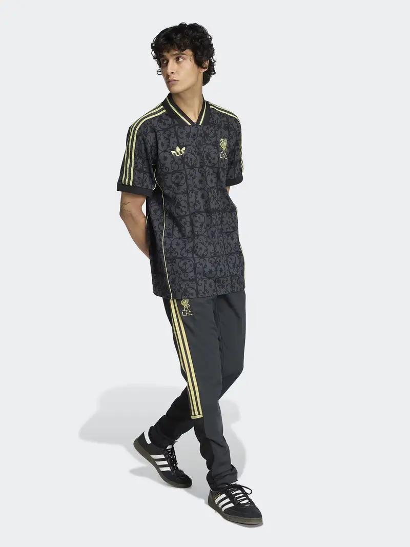 Maglia trikot LFC giallo / grigio scuro / nero miniatura 2