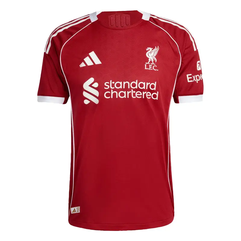 Maglia trikot 'Liverpool FC 25/26 Heim' rosso / bianco