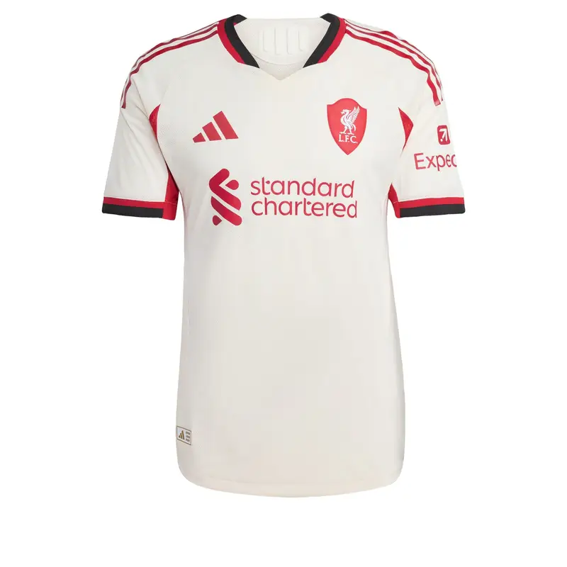 Maglia trikot 'Liverpool FC 25/26' rosso / nero / offwhite