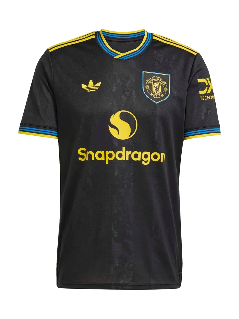 Maglia trikot 'Manchester United 25/26' blu / giallo / nero