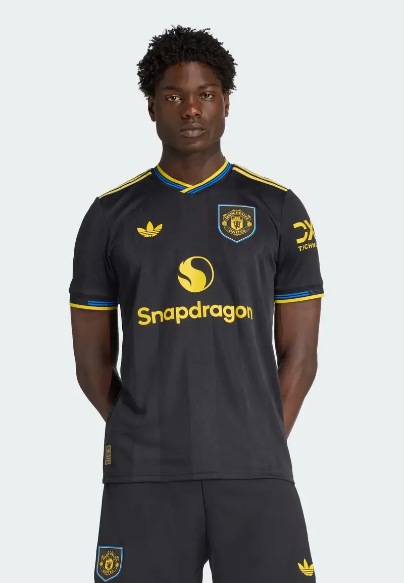 Maglia trikot 'Manchester United 25/26' blu / giallo / nero miniatura 3