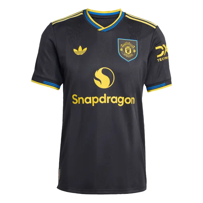 Maglia trikot 'Manchester United 25/26' blu / giallo / nero