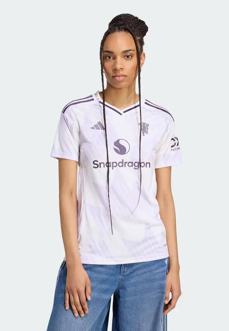 Maglia trikot 'Manchester United 25/26' lavanda / lilla scuro / bianco miniatura 3