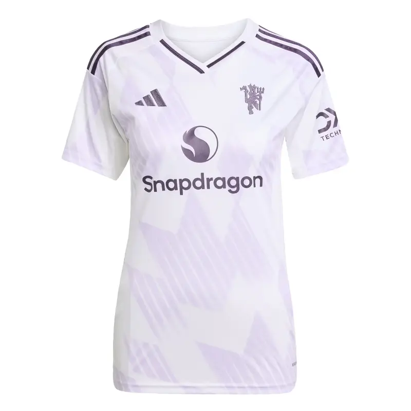Maglia trikot 'Manchester United 25/26' lavanda / lilla scuro / bianco