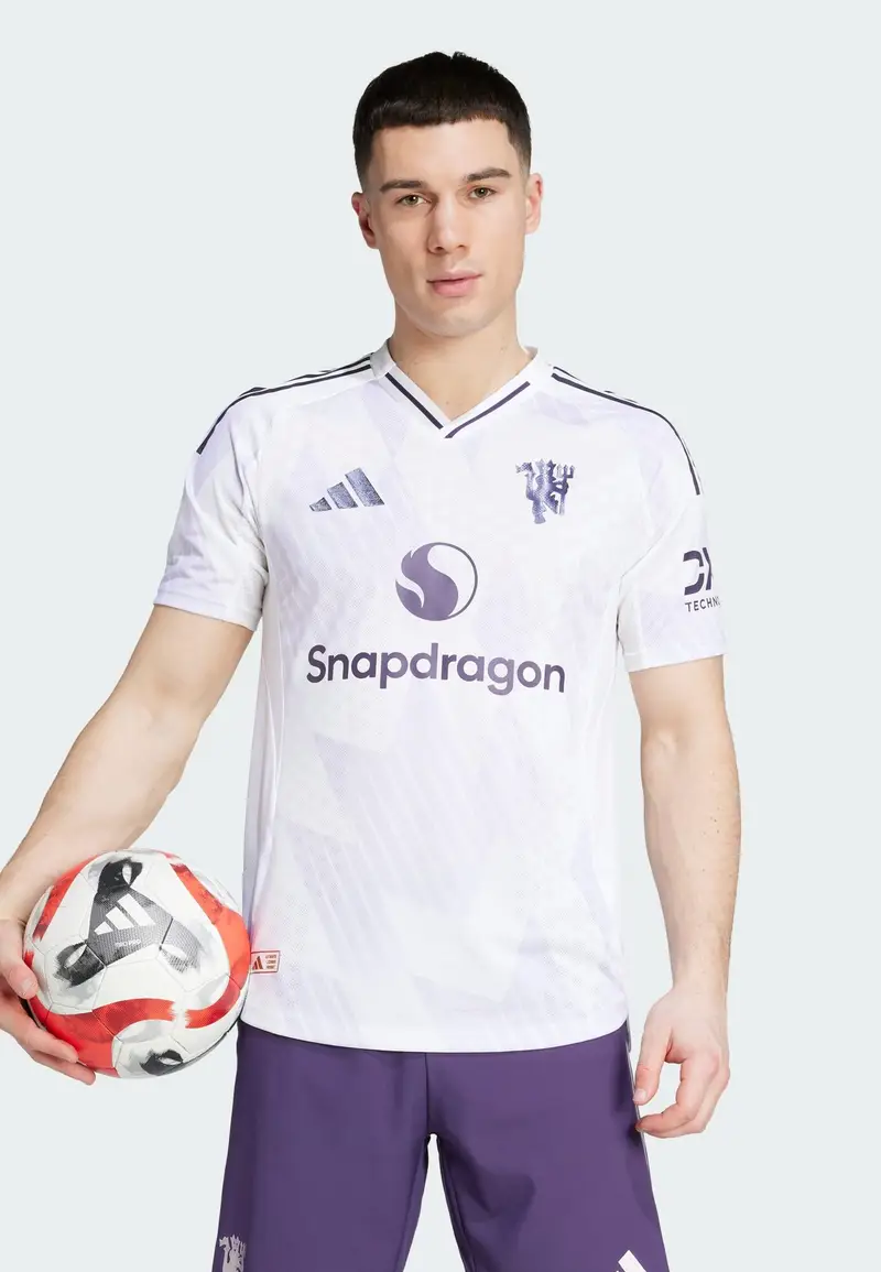 Maglia trikot 'Manchester United 25/26' sambuco / lilla scuro / bianco miniatura 3