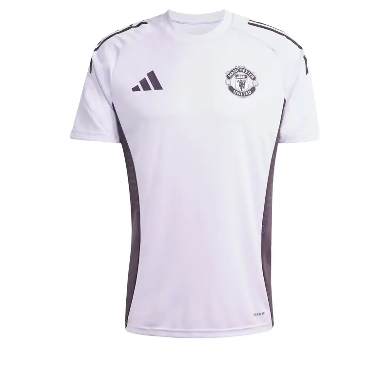 Maglia trikot Manchester United Tiro 25 lilla pastello / nero