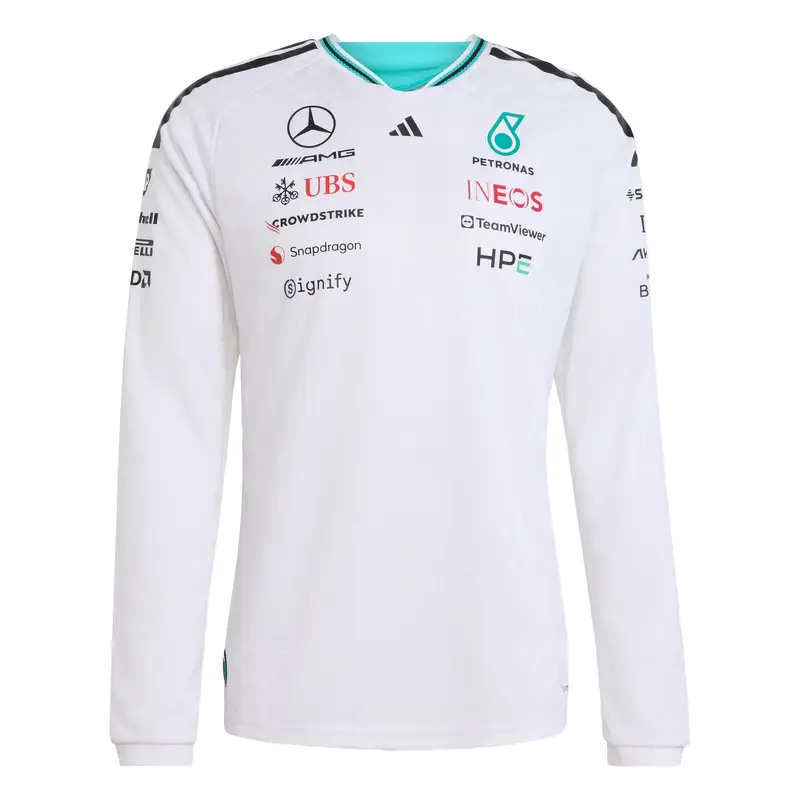 Maglia trikot Mercedes - Amg Petronas Formula 1 Team Authentic colori misti / bianco