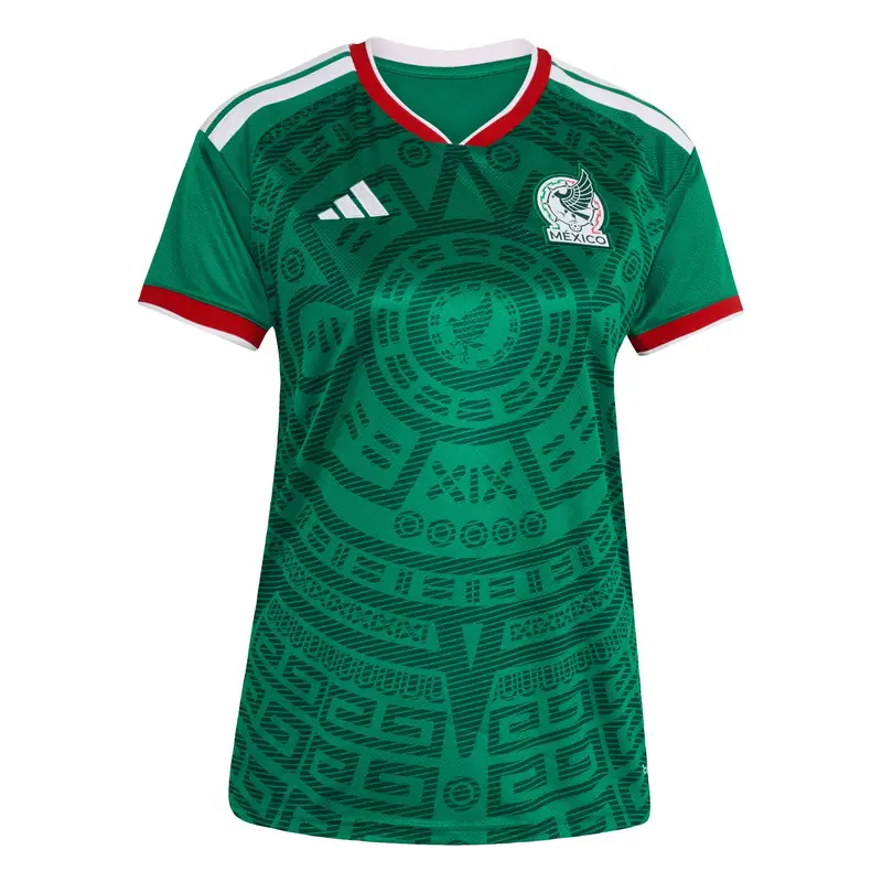Maglia trikot 'Mexiko 26' verde / rosso / bianco