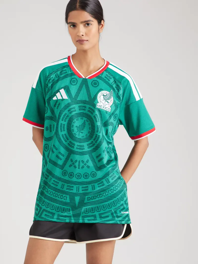 Maglia trikot 'Mexiko 26' verde / verde scuro / rosso / bianco miniatura 2