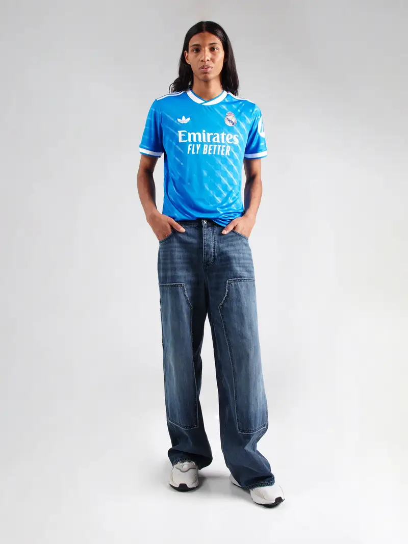 ADIDAS PERFORMANCE Maglia trikot 'REAL 3' blu cielo / bianco miniatura 3