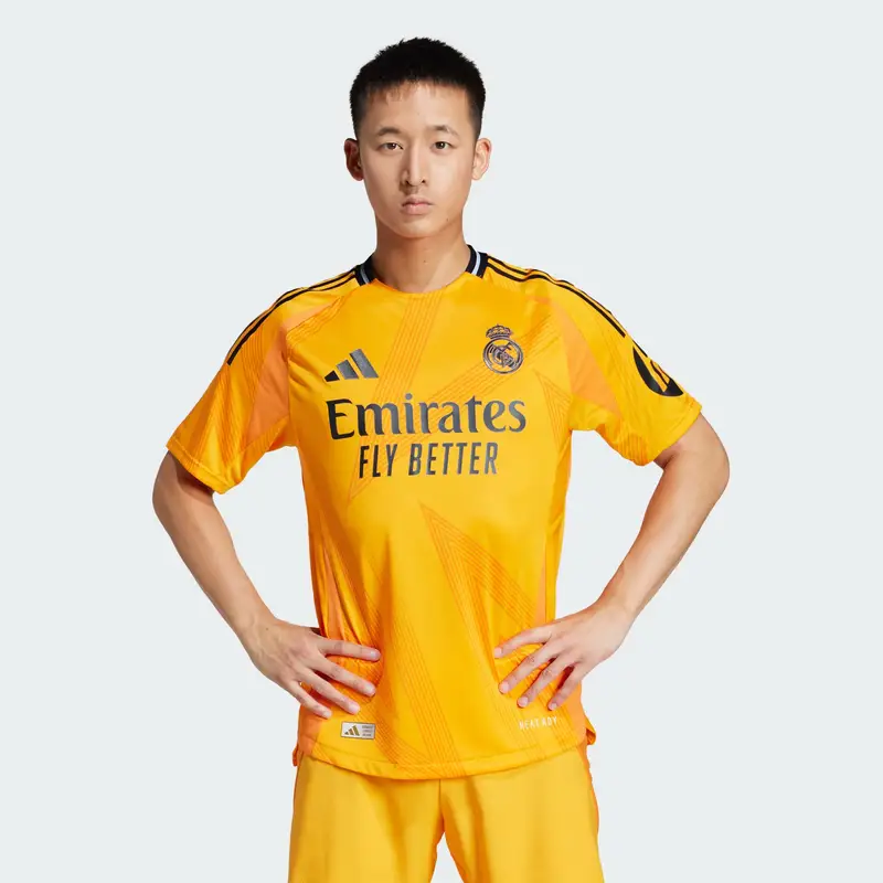 Maglia trikot 'Real Madrid 24/25 Away' grigio / arancione miniatura 2