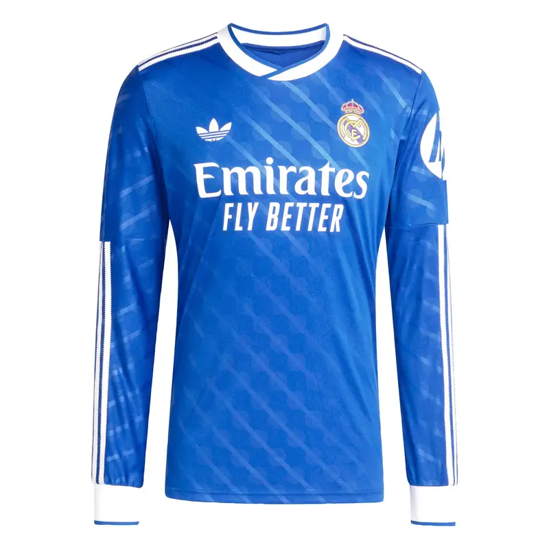 Maglia trikot Real Madrid 25/26 blu reale / giallo / rosso / bianco