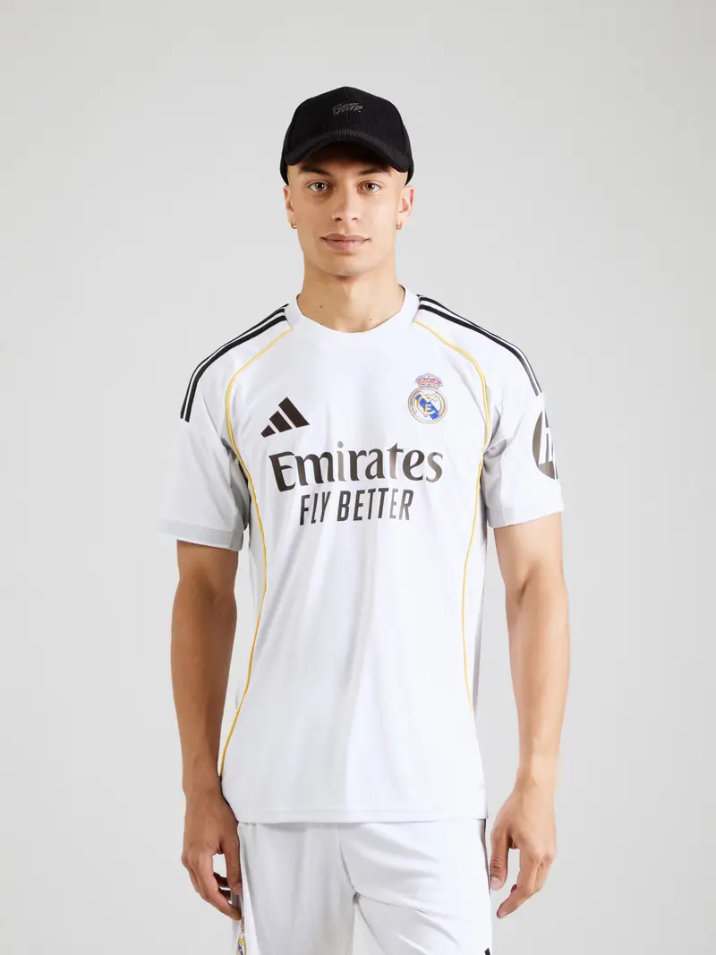 Maglia trikot 'Real Madrid 25/26' giallo / nero / bianco miniatura 2