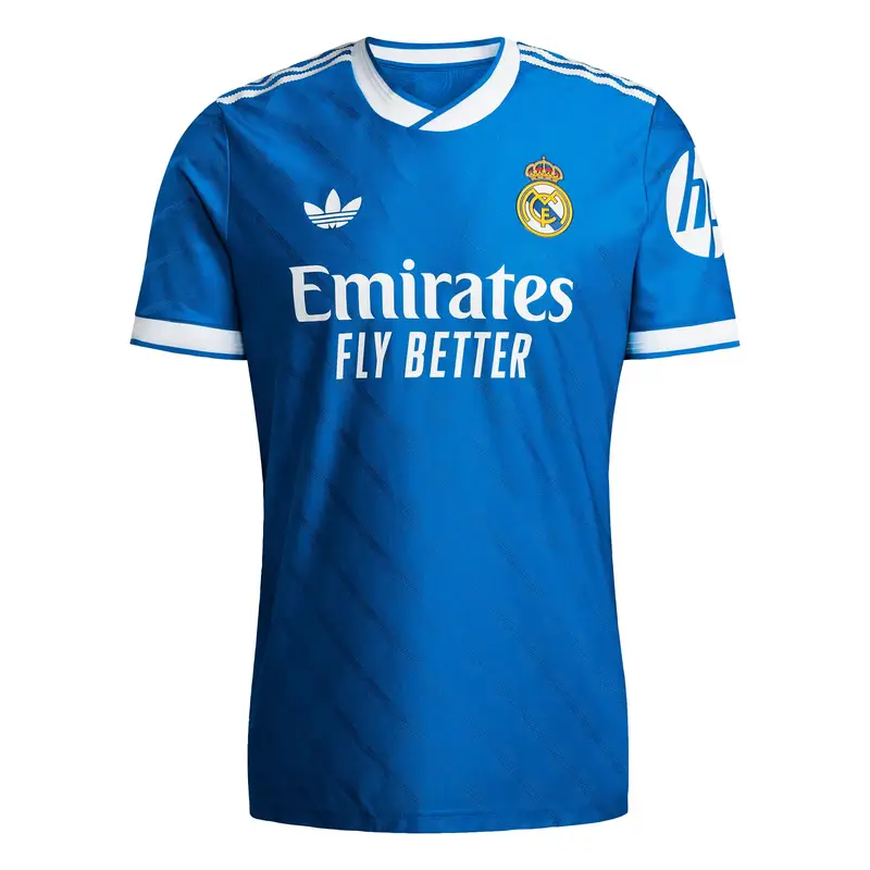 Maglia trikot 'Real Madrid 25/26 Third Authentic' blu / bianco