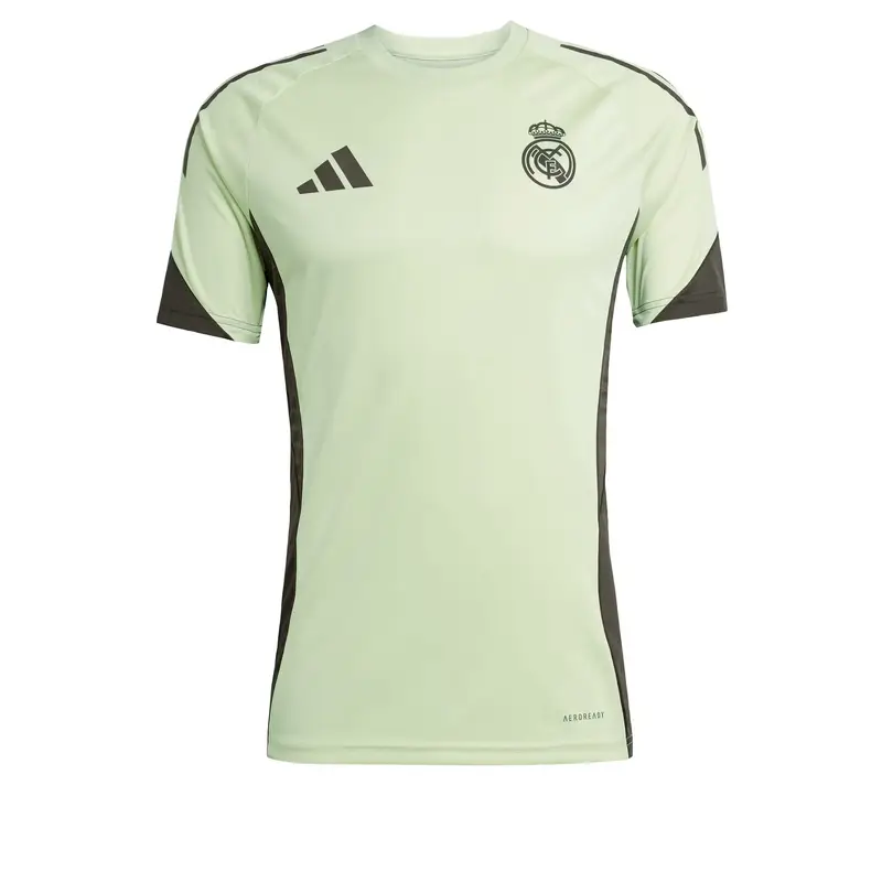 Maglia trikot Real Madrid Tiro 25 Competition grigio scuro / verde pastello