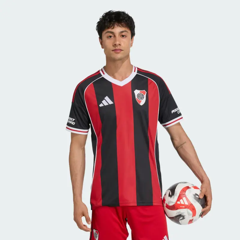 Maglia trikot 'River Plate 25/26' rosso scuro / nero / bianco miniatura 2