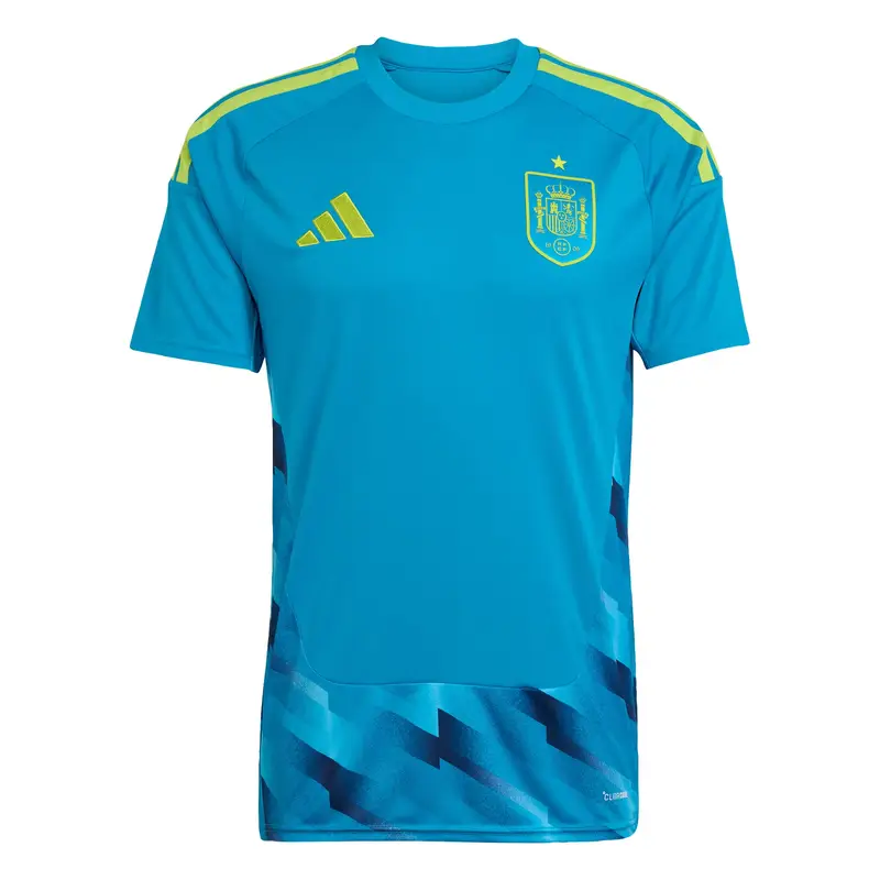 Maglia trikot 'Spanien 26' blu / blu scuro / limone