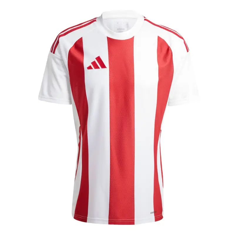 Maglia trikot 'Striped 24' rosso sangue / bianco