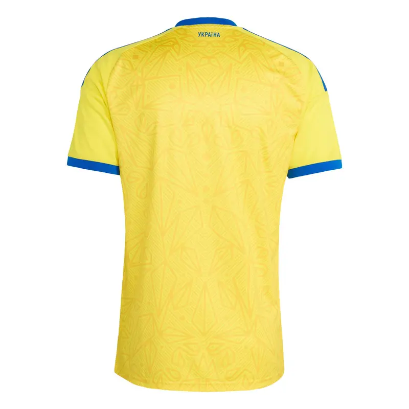 Maglia trikot 'Ukraine 26' blu / giallo / miele / bianco miniatura 3