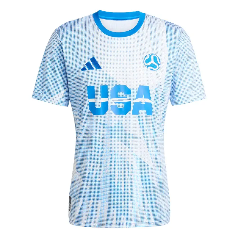 Maglia trikot 'USA' blu reale / bianco
