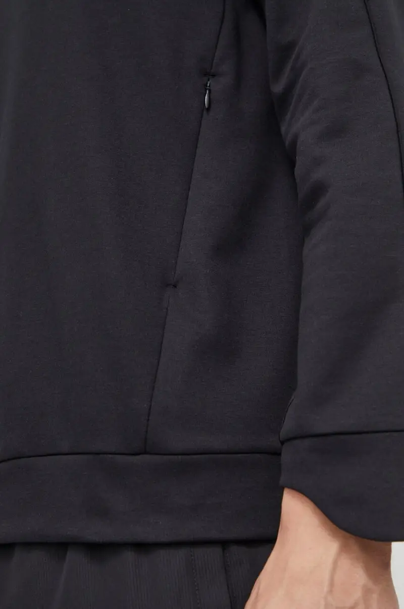 maglietta da trekking colore nero con cappuccio IR9527 miniatura 5