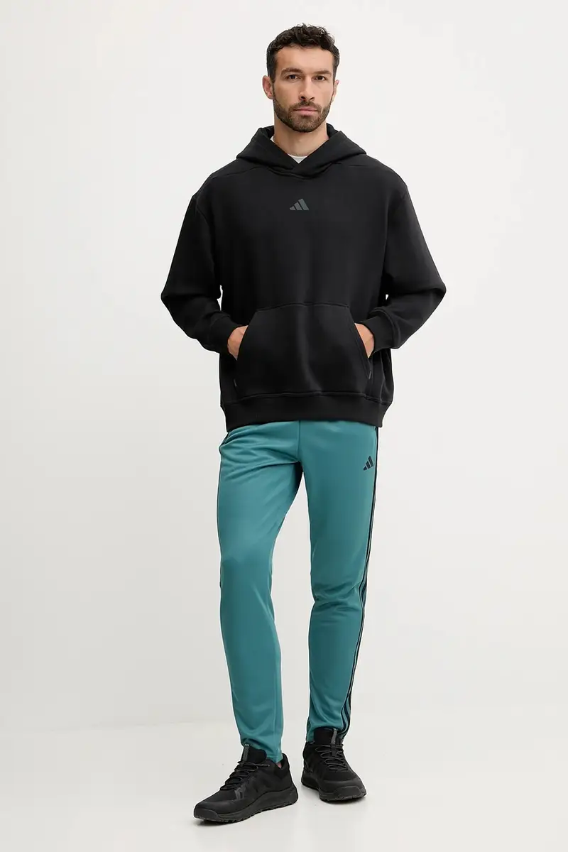 maglietta da trekking POWER uomo colore nero con cappuccio JZ6248 miniatura 2