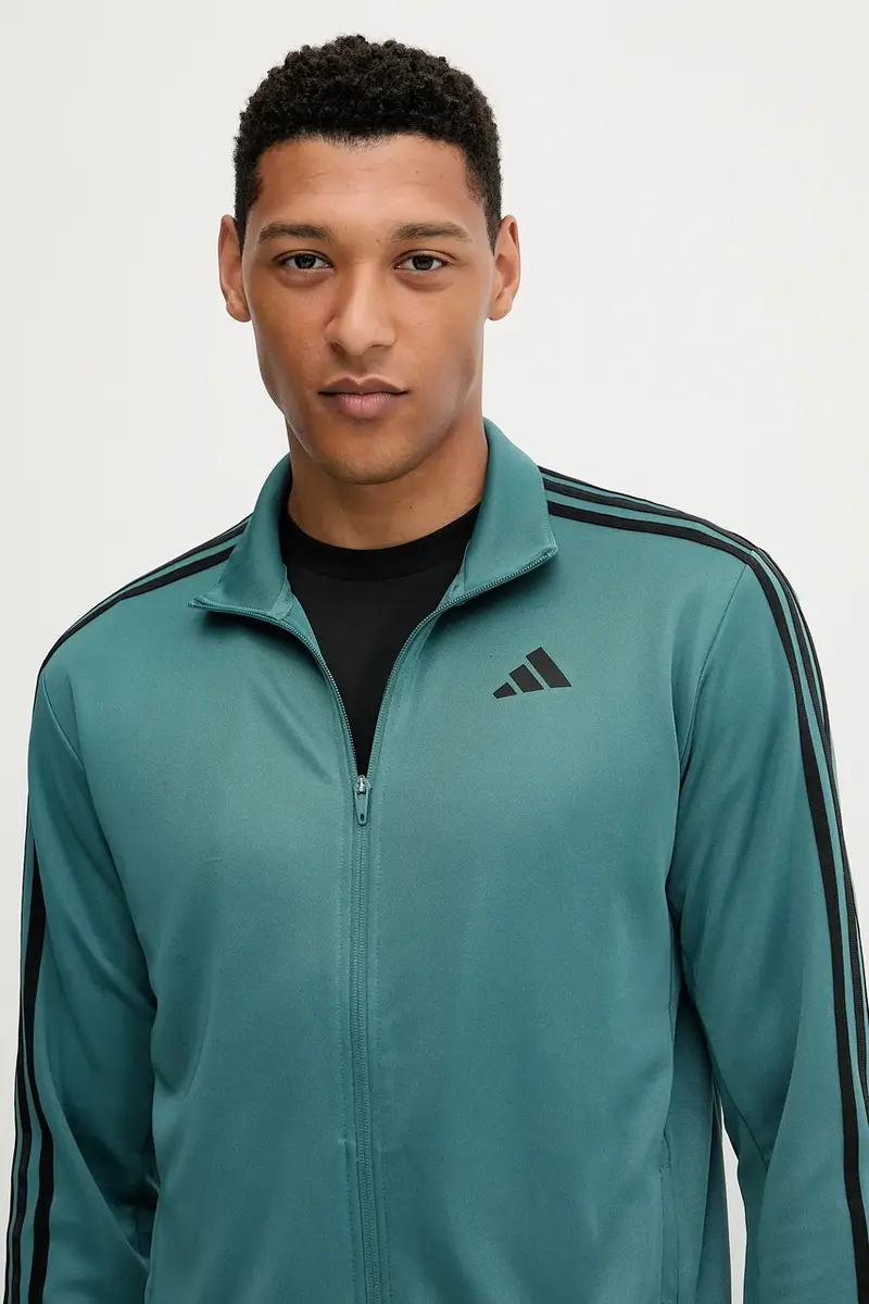 maglietta da trekking Train Essentials uomo colore verde JW7498 Turchese miniatura 4