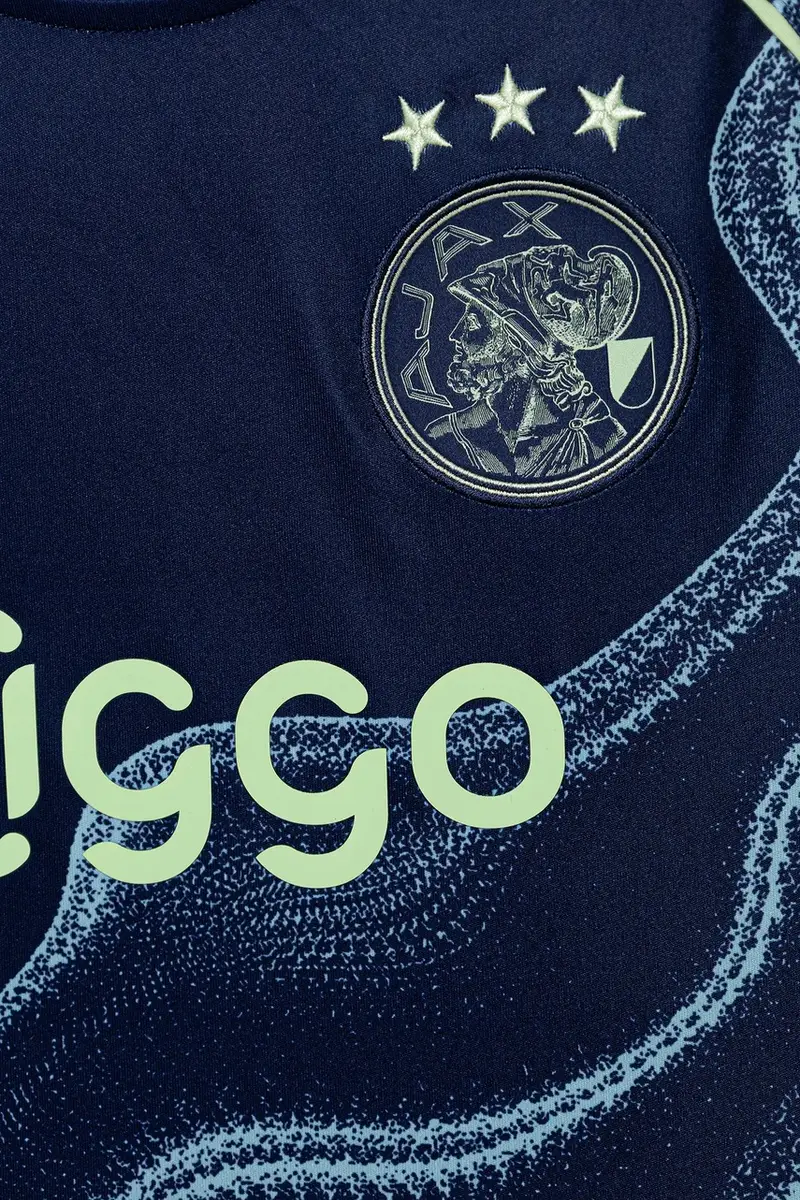 maglietta per bambini AJAX colore blu navy JI7218 miniatura 4