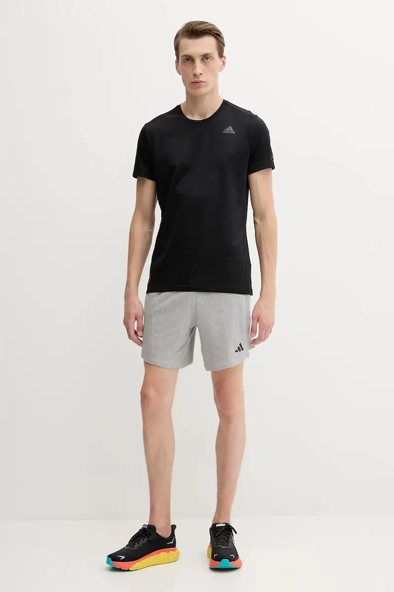 pantaloncini da allenamento Designed for Training colore grigio KB6966 miniatura 2