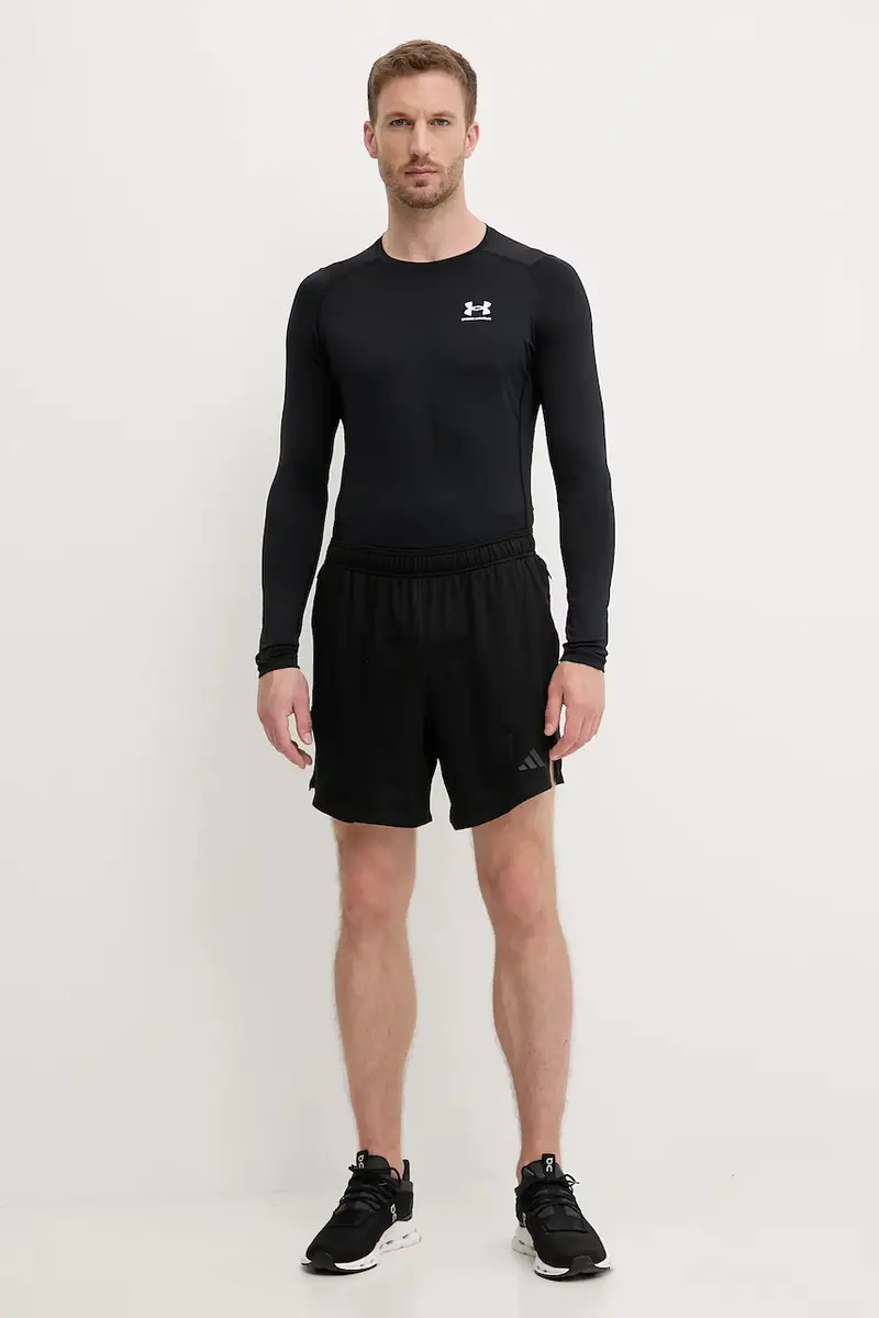 pantaloncini da allenamento Designed for Training uomo colore nero JN3670 miniatura 2