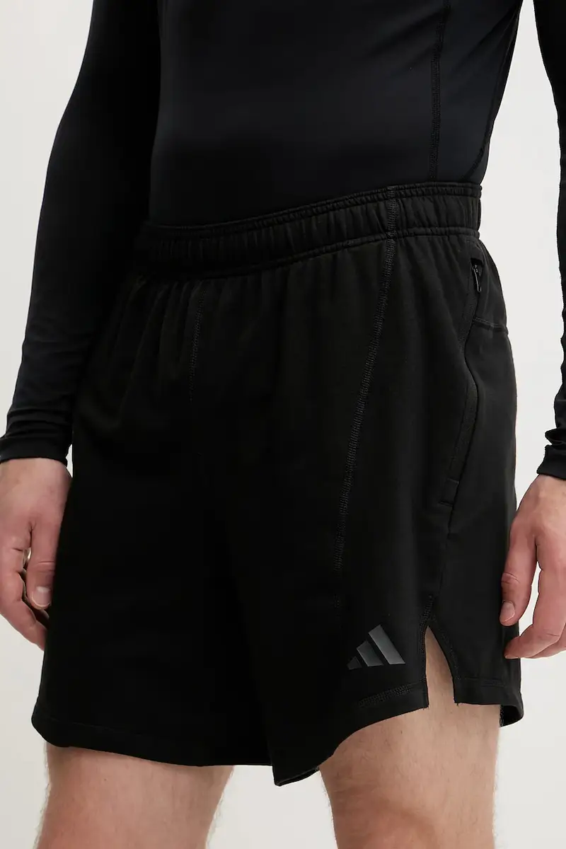 pantaloncini da allenamento Designed for Training uomo colore nero JN3670