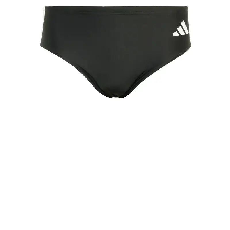 Pantaloncini sportivi da bagno 3-Stripes Swim nero / bianco