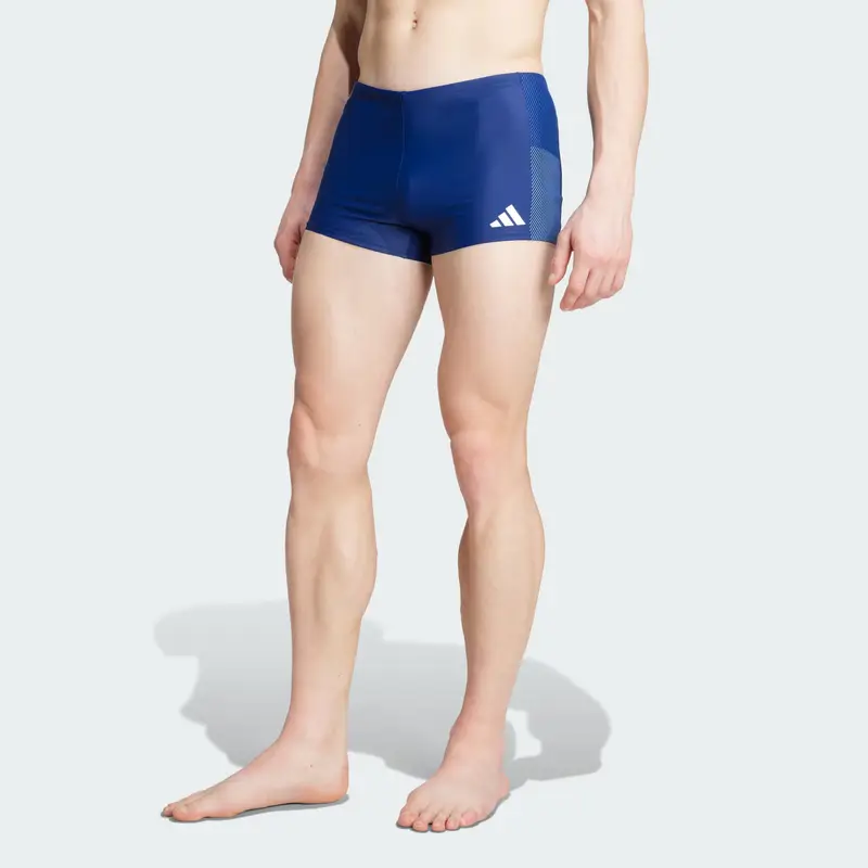 Pantaloncini sportivi da bagno 'Colorblock Swim' blu scuro / bianco miniatura 2