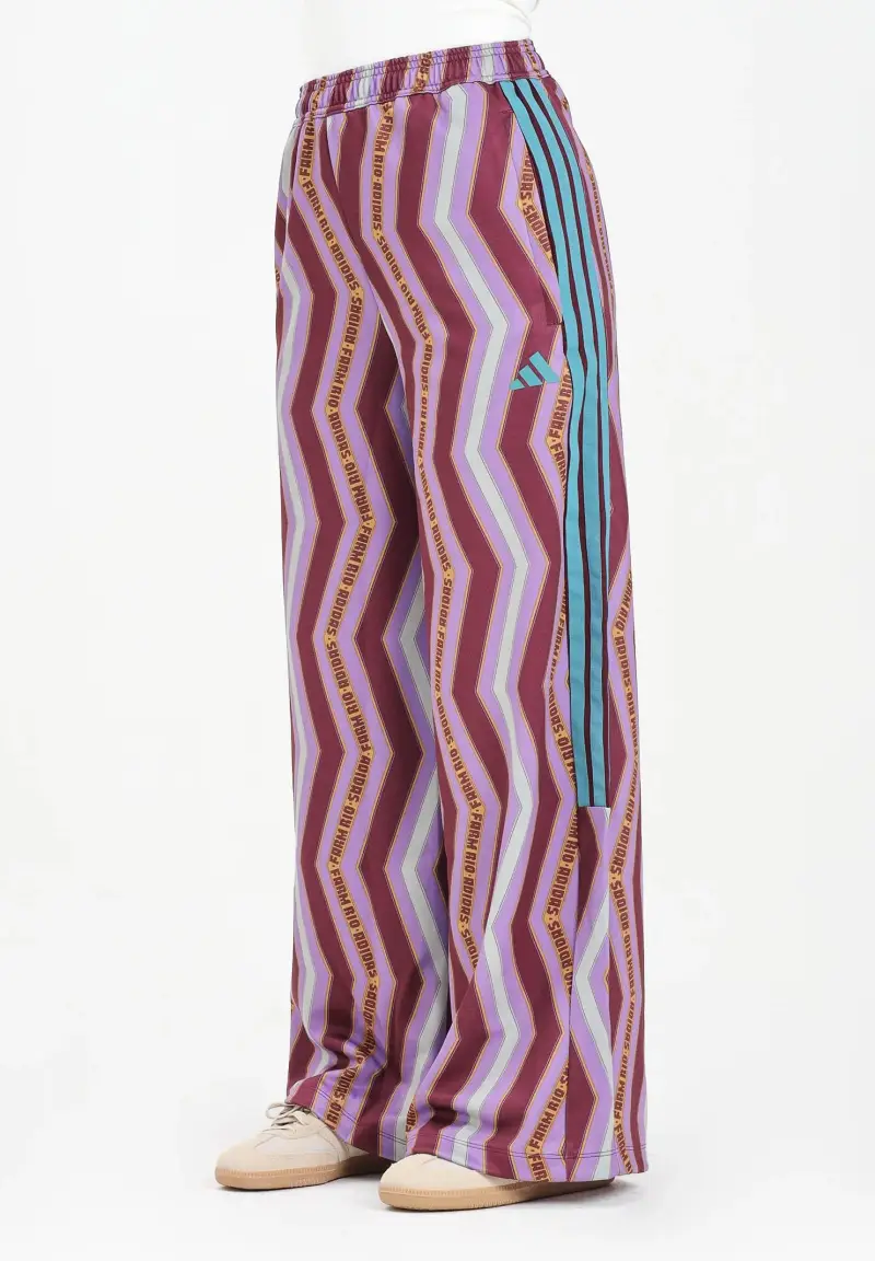 Pantalone sportivo Adidas x FARM Tiro multicolore da donna