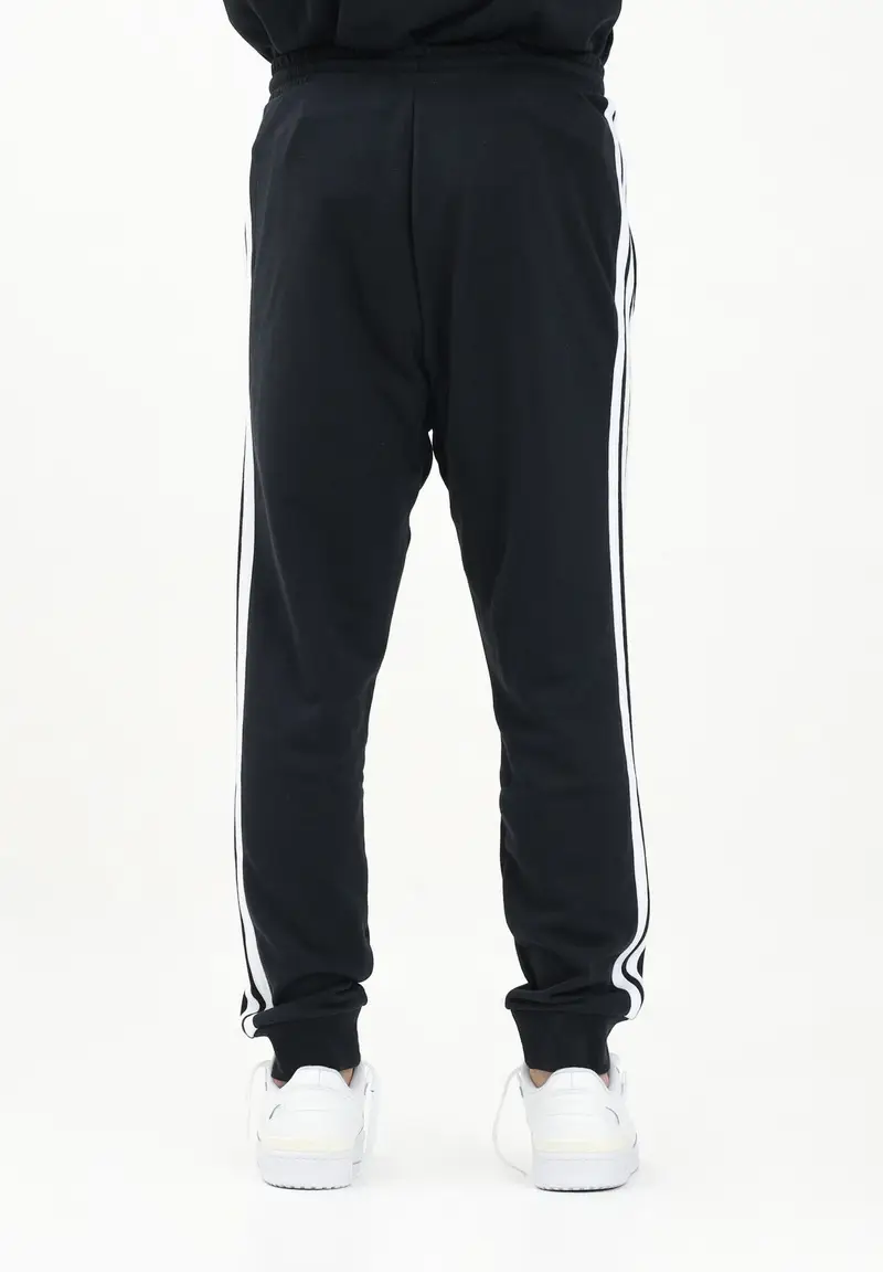 ADIDAS PERFORMANCE Pantalone sportivo Essential 3-Stripes French Terry nero da uomo miniatura 2