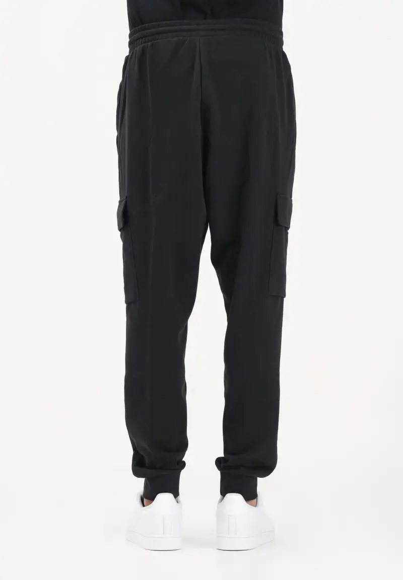 Pantalone sportivo FRENCH TERRY FEELCOZY ESSENTIALS nero da uomo miniatura 3