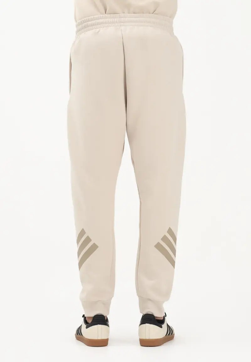 Pantalone sportivo Future Icons 3-Stripes beige da uomo miniatura 3