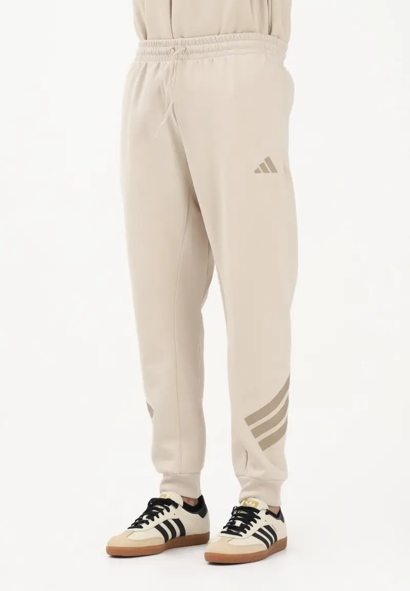 Pantalone sportivo Future Icons 3-Stripes beige da uomo