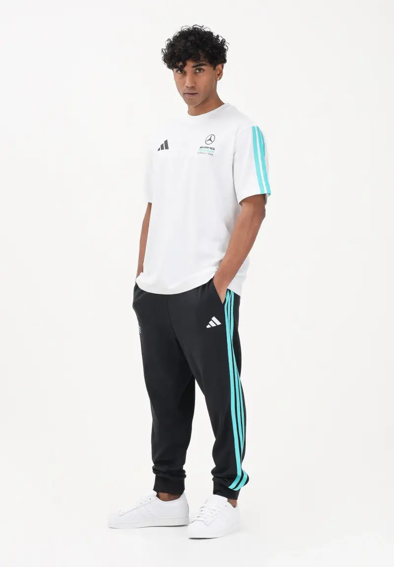 Pantalone sportivo Mercedes AMG Petronas Formula 1 Team DNA nero da uomo miniatura 2