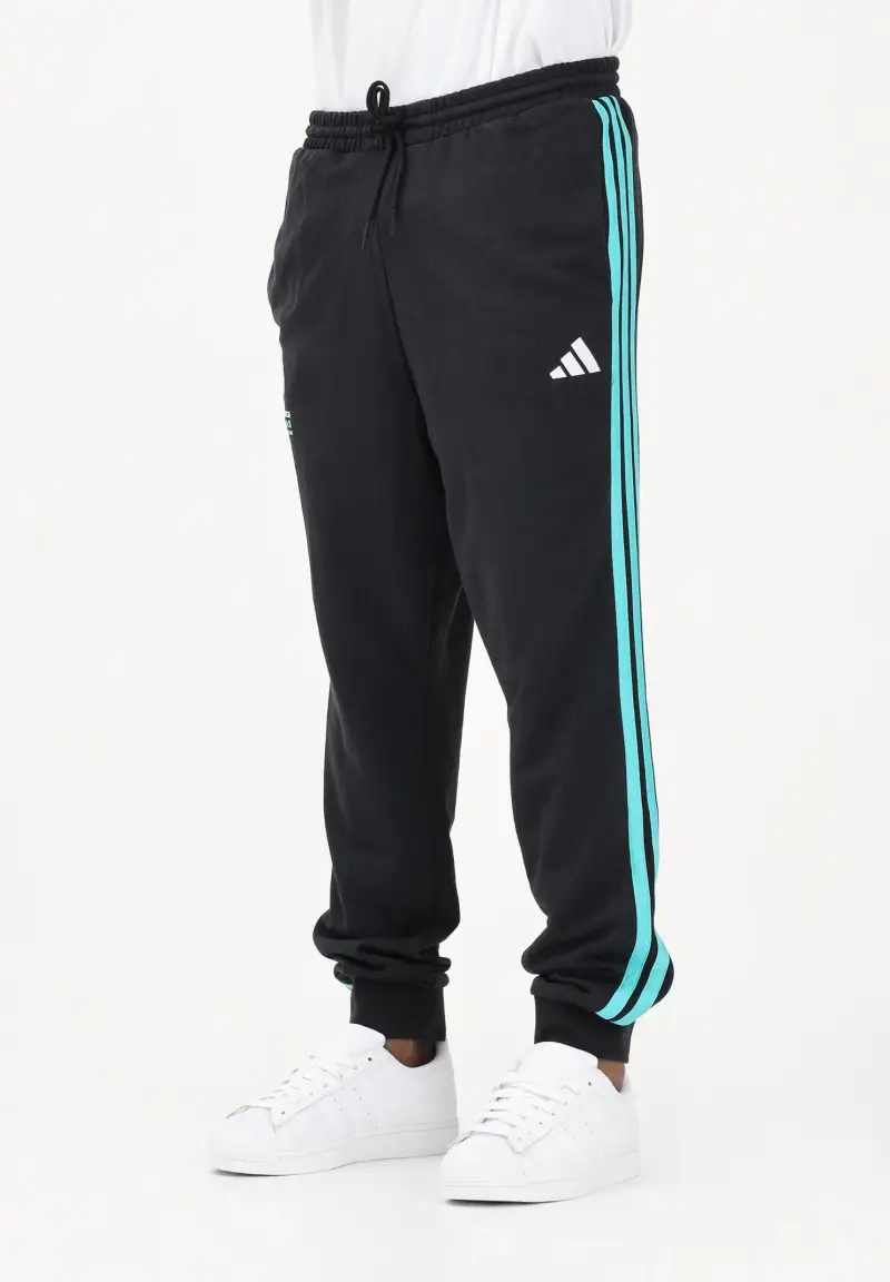 Pantalone sportivo Mercedes AMG Petronas Formula 1 Team DNA nero da uomo