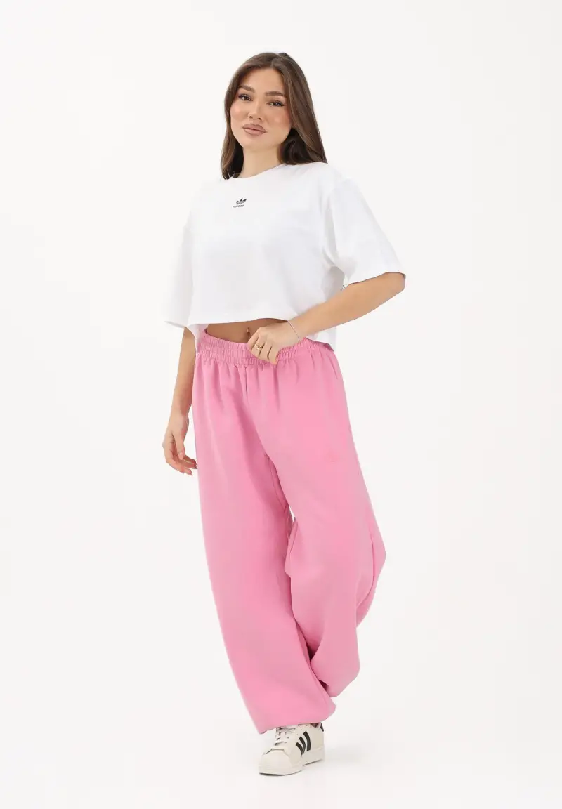 Pantalone sportivo Soft Lux Loose rosa da donna miniatura 2