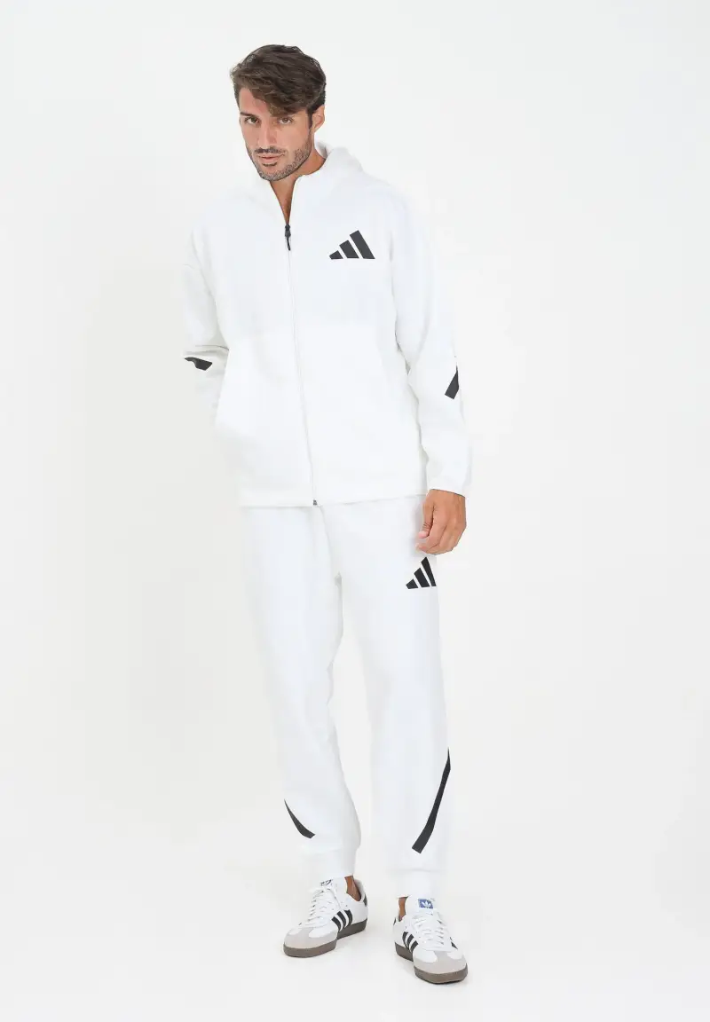 Adidas Performance Pantaloni sportivi Z N E bianchi da uomo miniatura 2