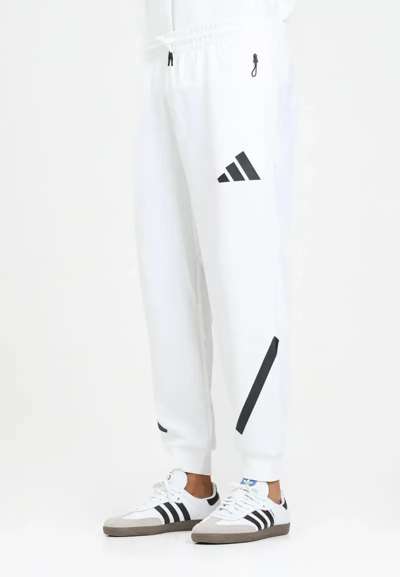 Adidas Performance Pantaloni sportivi Z N E bianchi da uomo