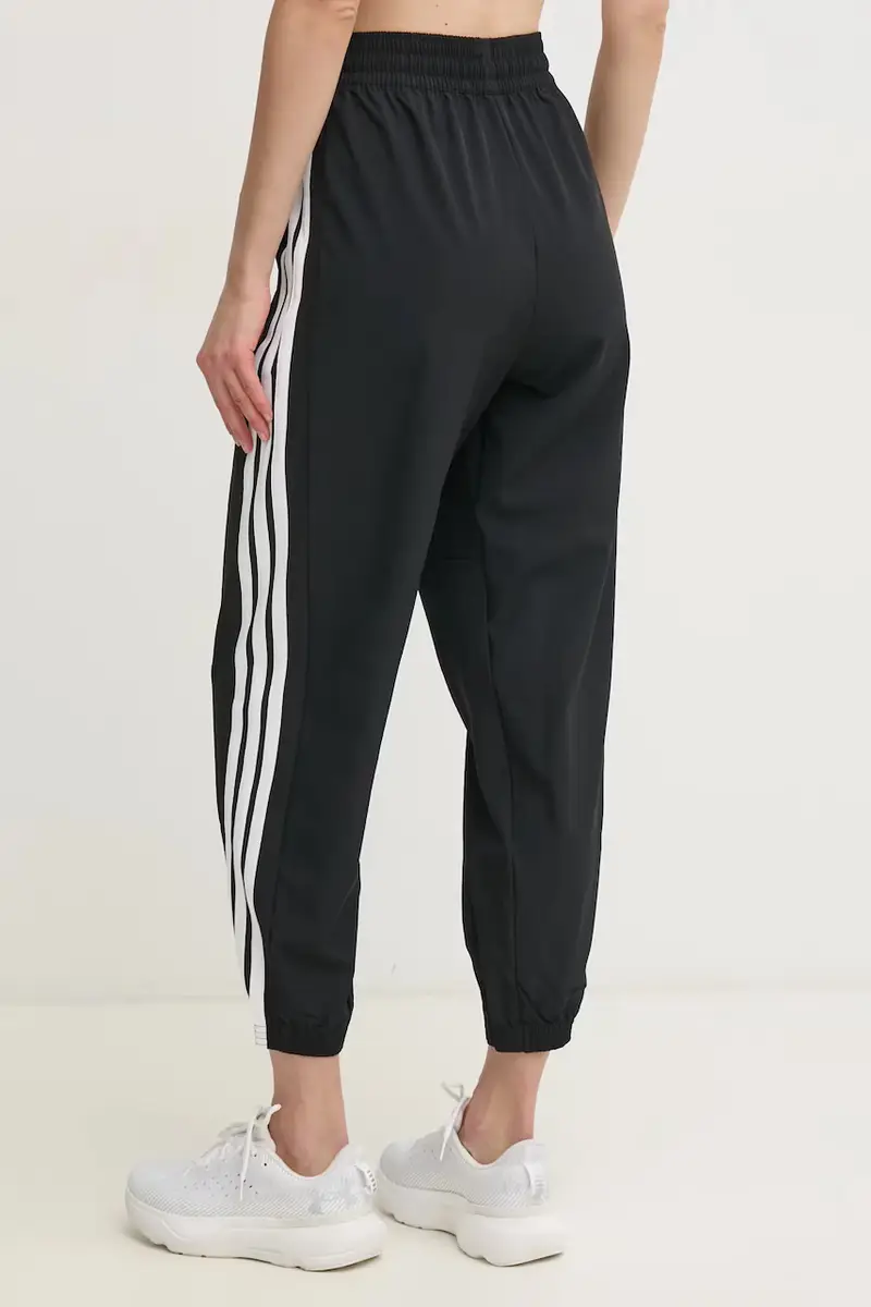 pantaloni da allenamento 3 Stripes colore nero con applicazione JI8313 miniatura 3