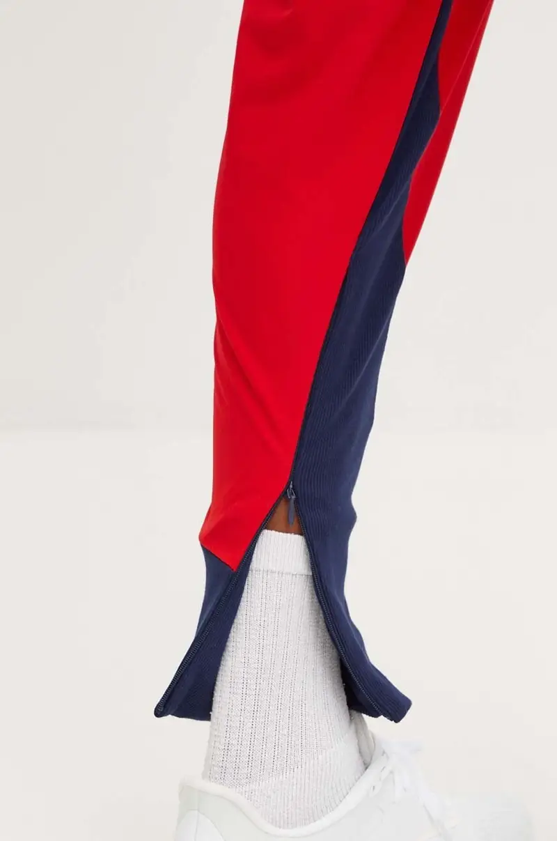 pantaloni da allenamento Olympic colore rosso JF6673 miniatura 4