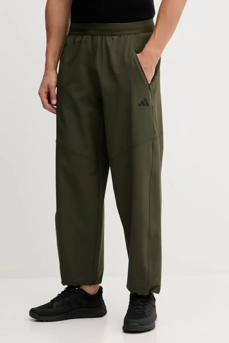 pantaloni da allenamento Power uomo colore verde JV9659