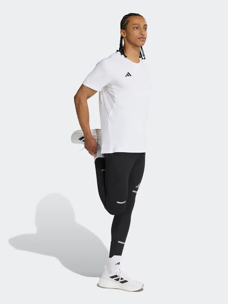 Pantaloni sportivi 'Adi365' grigio chiaro / nero miniatura 2